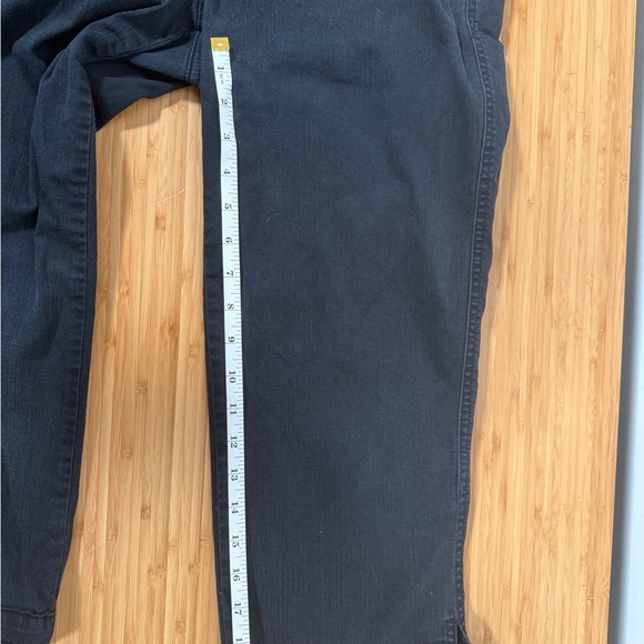 🖤 Woolrich Women's Black Capri Pants Size 8 Stretch Cotton Cropped Hiking - Picture 5 of 6